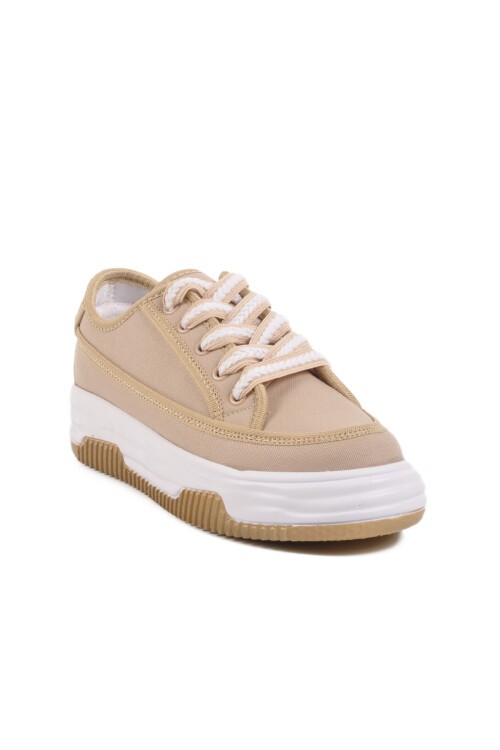 Bej Tekstil Kadın Spor Ayakkabı Lady 528 Z