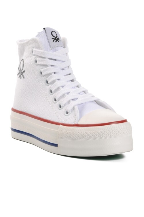 Beyaz  Kadın Spor Ayakkabı Bn-30939 G