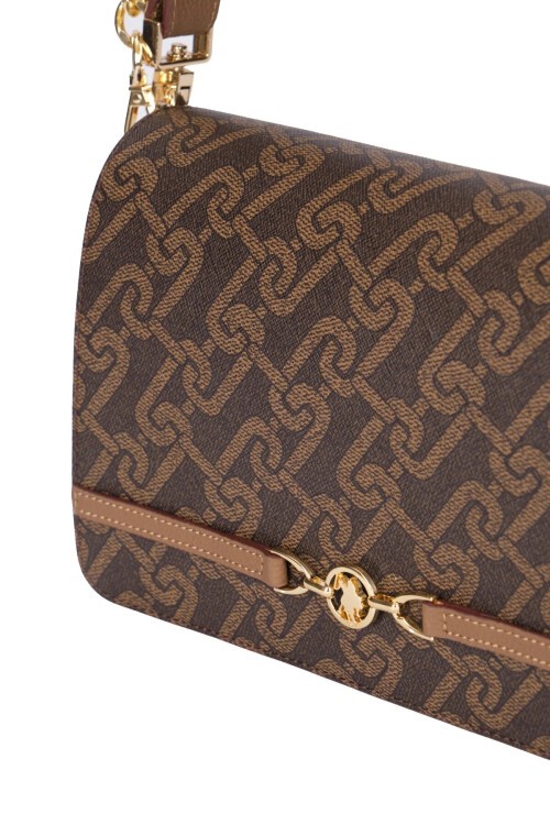 Kahve  Kadın Omuz Çantası US25102 Çanta