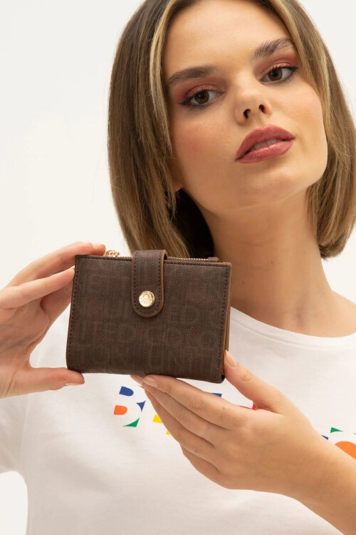 Kahve-Taba  Kadın Cüzdan BNT-1310 Cüzdan
