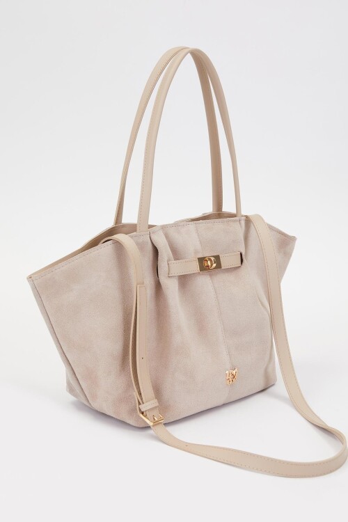 Krem Kadın Omuz Çantası Levidor 930258