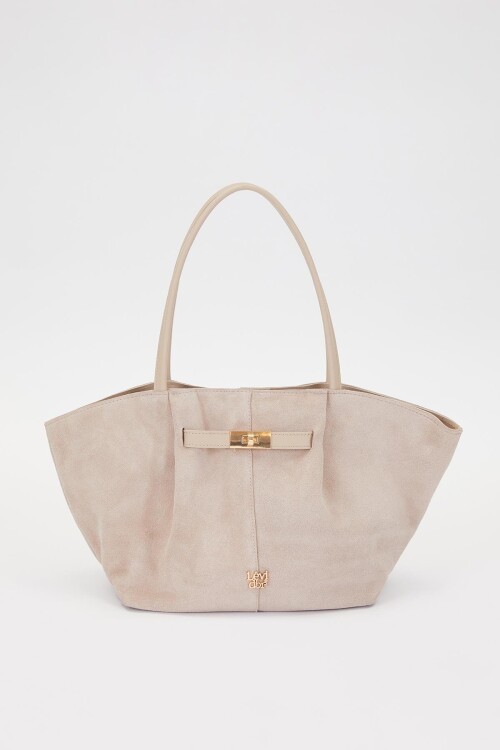 Krem Kadın Omuz Çantası Levidor 930258