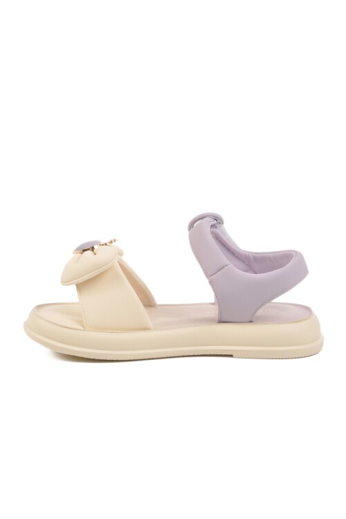 Lila Hafif Çocuk Sandalet 25Y600-5  F