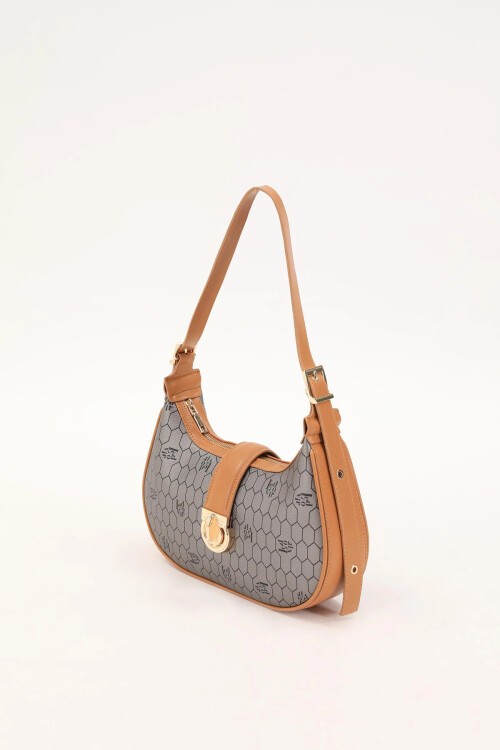 Platin Kadın Omuz Çantası Levidor 930211