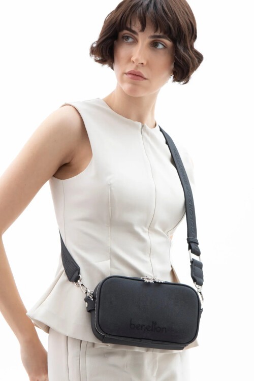 Siyah  Kadın Omuz Çantası BNT-1626 Çanta