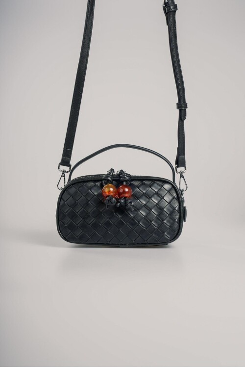 Siyah Kadın Omuz Çantası Ccs London 17830