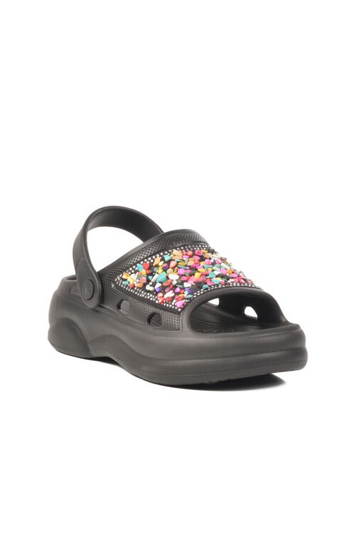 Siyah  Kadın Terlik E-800 Z