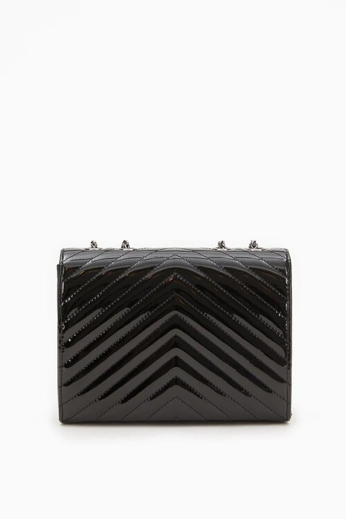 Levidor Siyah Rugan Kadın Omuz Çantası 930076