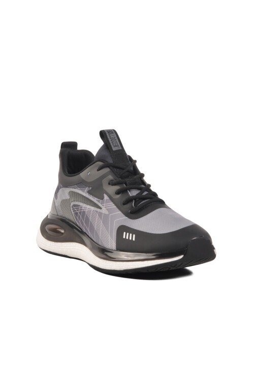 Siyah Fileli Erkek Spor Ayakkabı 250421 M