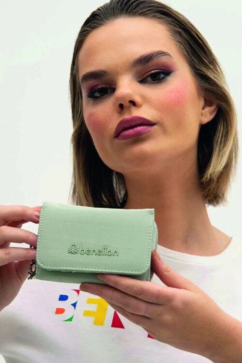 Su Yeşili  Kadın Cüzdan BNT-1210 Cüzdan