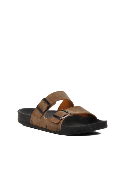 Vizon Nubuk Hafif Erkek Terlik PC-7241 M