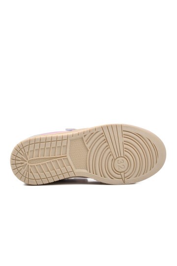 Walkway Bej-Lila-Yeşil Çocuk Sneaker