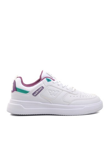 Walkway Beyaz-Mor Unisex Sneaker