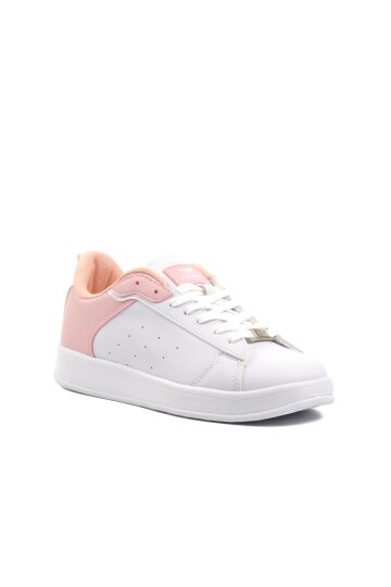 Walkway Beyaz-Pudra Unisex Spor Ayakkabı