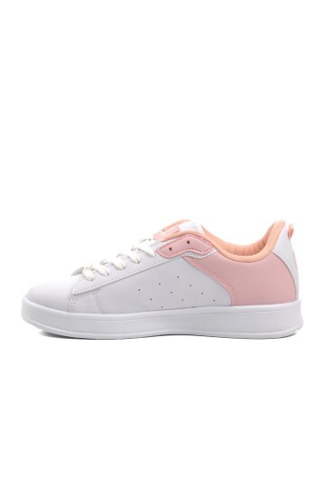 Walkway Beyaz-Pudra Unisex Spor Ayakkabı