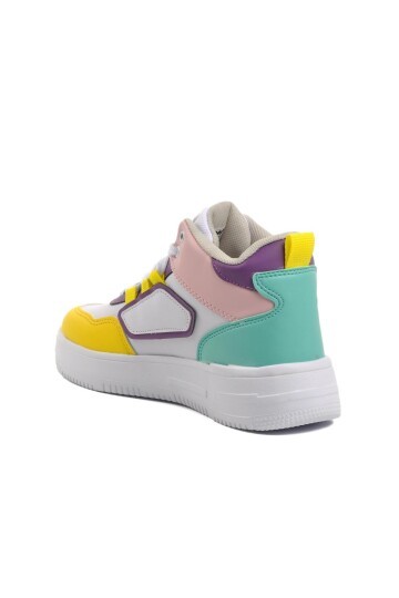 Walkway Beyaz-Sarı Unisex Spor Ayakkabı