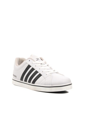 Walkway Beyaz-Siyah Erkek Sneaker