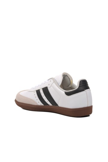 Walkway Beyaz-Siyah Unisex Sneaker