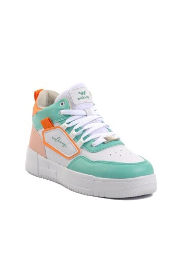 Walkway Beyaz-Su Yeşili Unisex Spor Ayakkabı