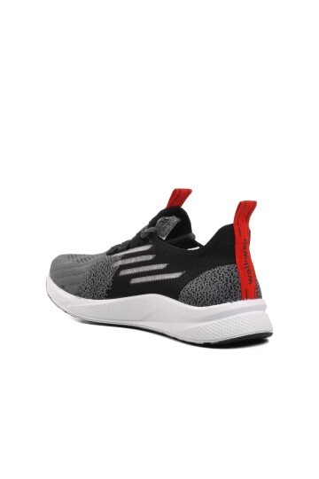 Walkway Füme-Siyah-Kırmızı Unisex Spor Ayakkabı