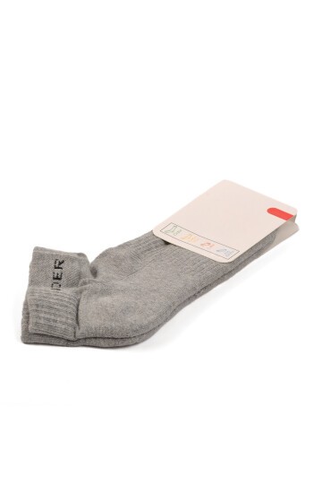 Walkway Gri Unisex Çorap