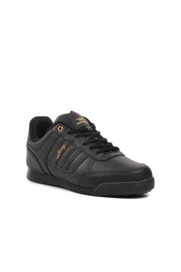 Walkway Siyah-Altın Unisex Sneaker