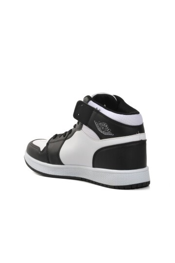 Walkway Siyah-Beyaz Erkek Hi Sneaker
