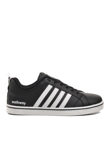 Walkway Siyah-Beyaz Erkek Sneaker