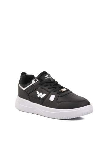 Walkway Siyah-Beyaz Erkek Sneaker
