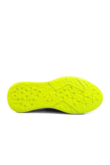Walkway Siyah-Beyaz-Fosfor Sarı Unisex Spor Ayakkabı