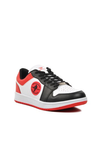 Walkway Siyah-Beyaz-Kırmızı Erkek Sneaker