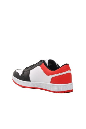 Walkway Siyah-Beyaz-Kırmızı Erkek Sneaker