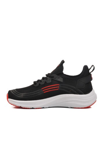 Walkway Siyah-Beyaz-Kırmızı Unisex Spor Ayakkabı