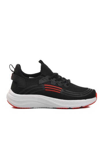 Walkway Siyah-Beyaz-Kırmızı Unisex Spor Ayakkabı