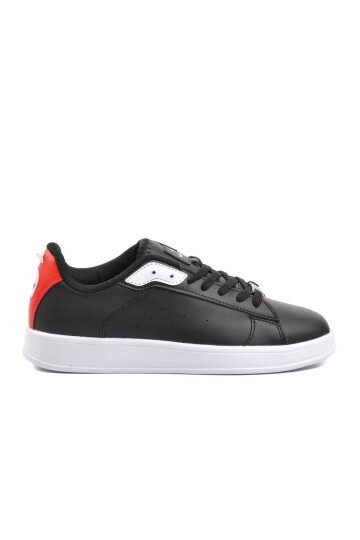 Walkway Siyah-Beyaz-Kırmızı Unisex Spor Ayakkabı