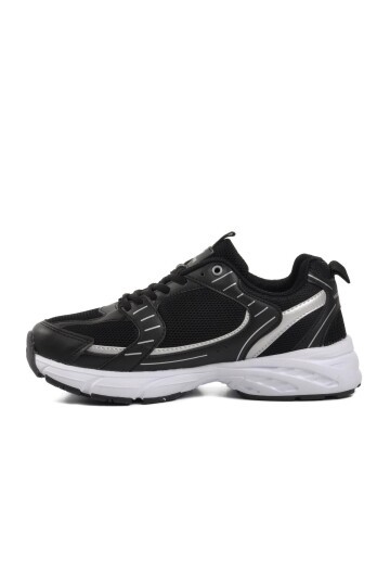 Walkway Siyah-Beyaz Unisex Spor Ayakkabı