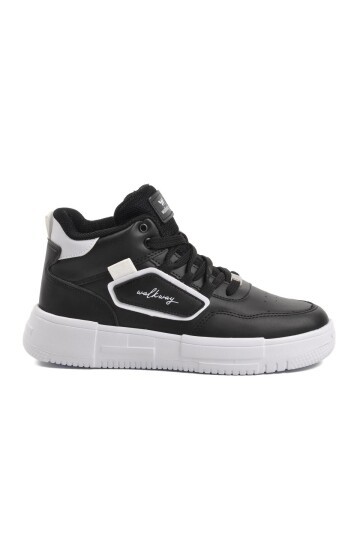 Walkway Siyah-Beyaz Unisex Spor Ayakkabı