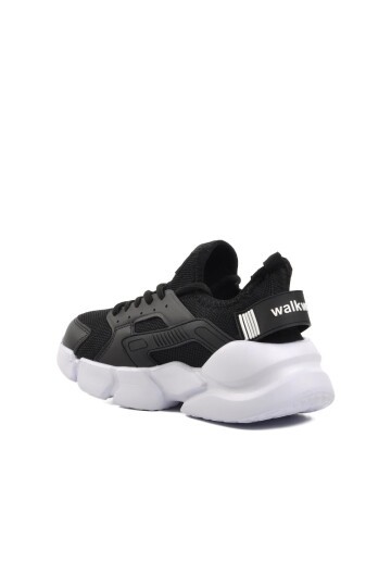 Walkway Siyah-Beyaz Unisex Spor Ayakkabı