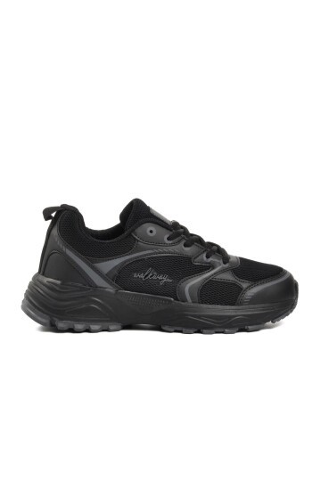 Walkway Siyah-Füme Unisex Spor Ayakkabı
