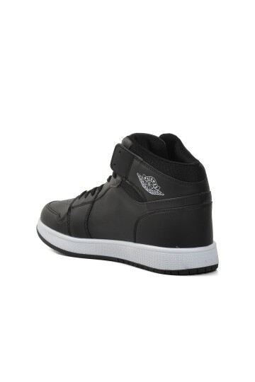 Walkway Siyah-Siyah-Beyaz Erkek Hi Sneaker