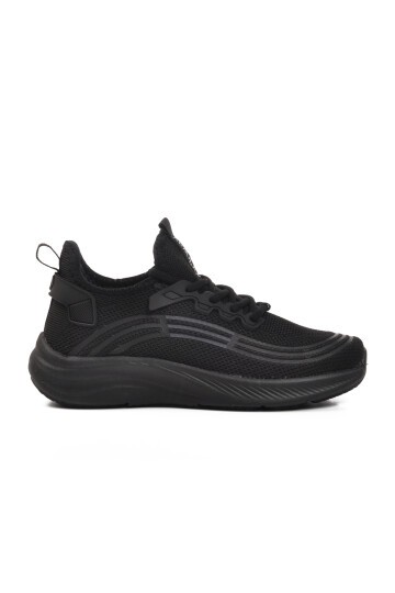 Walkway Siyah-Siyah Unisex Spor Ayakkabı