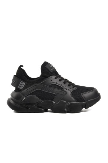 Walkway Siyah-Siyah Unisex Spor Ayakkabı