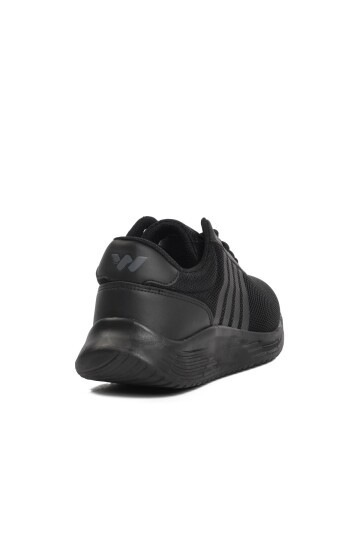 Walkway Siyah-Siyah Unisex Spor Ayakkabı