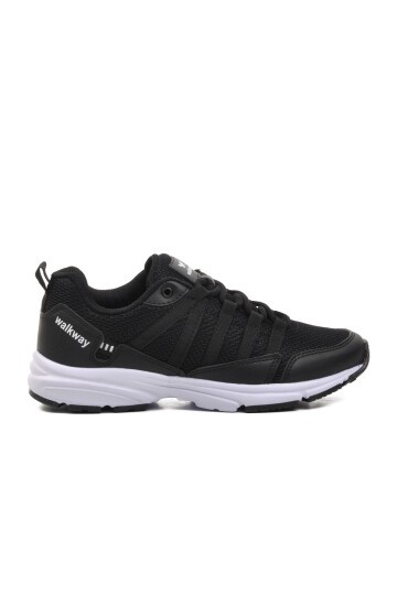 Walkway Siyah-Beyaz Unisex Spor Ayakkabı