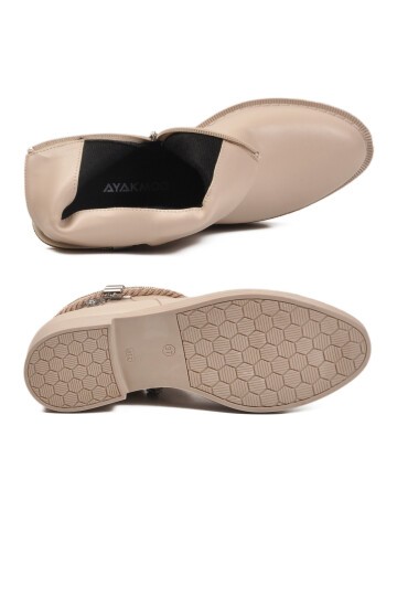 Bej Cilt Hafif Kadın Bot 325126 Z