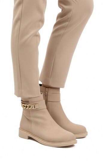 Bej İçi Polarlı Kadın Bot 636182 Z