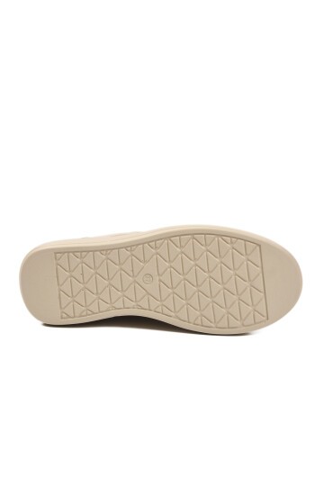 Bej Yüksek tabanlı Kadın Spor Ayakkabı DVS-01 Z