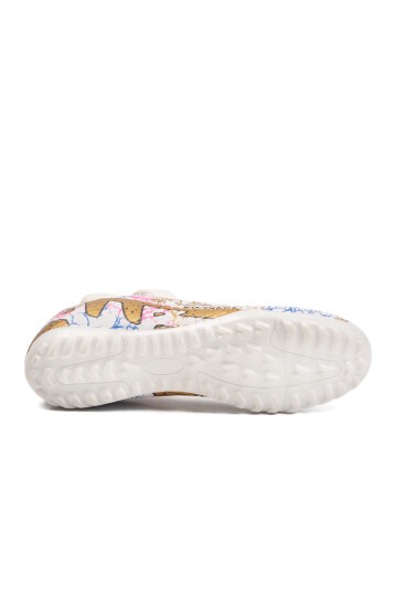 Beyaz-Altın Erkek Halı Saha Ayakkabısı Air 565 M