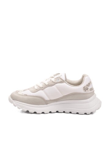 Beyaz Esnek Unisex Spor Ayakkabı Roni G