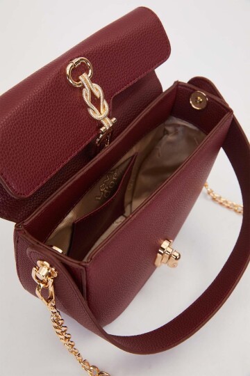 Bordo Kadın El Ve Omuz Çantası Levidor 930930